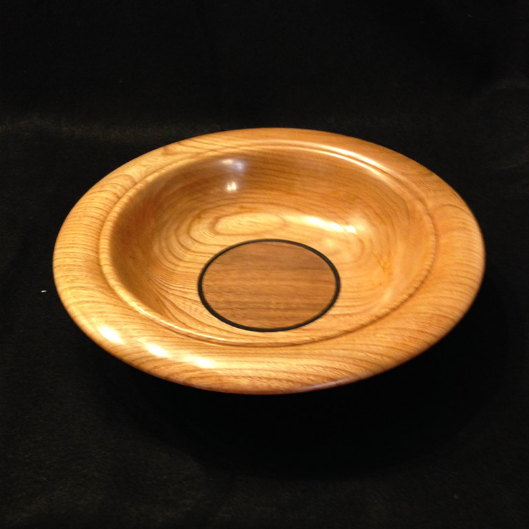 Large bowl - Elm and black walnut