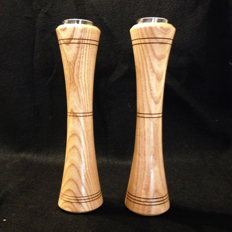 Pair of tea light holders - Ash